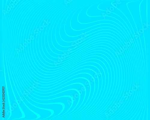 Abstract pattern. Texture with wavy, curves lines. Optical art background. Vector illustration  