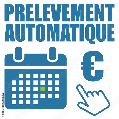 Logo prélèvement automatique.