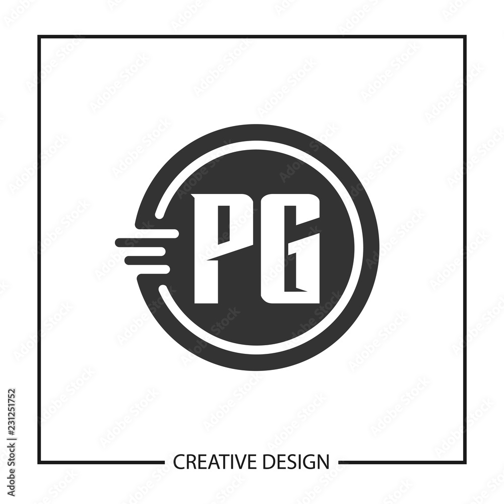 Initial Letter PG Logo Template Design Vector Illustration Initial Letter PG Logo Template Design Vector Illustration