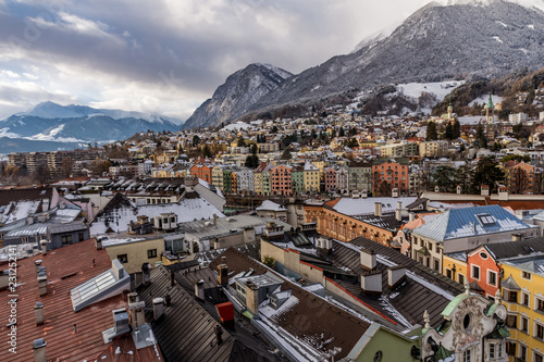 Innsbruck aerial view