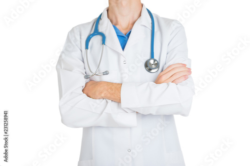man doctor pure white isolated background stethoscope corona covid19 coronavirus virus
