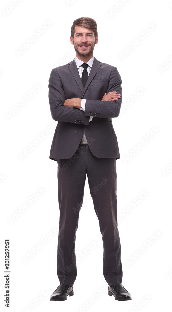 full-length .portrait of a confident young businessman full-length .portrait of a confident young businessman