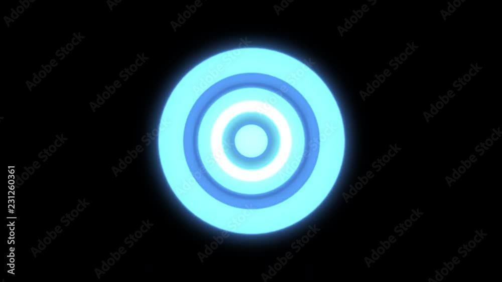 Heads up display element of a holographic pointer (Loop). Heads up display element of a holographic pointer (Loop).