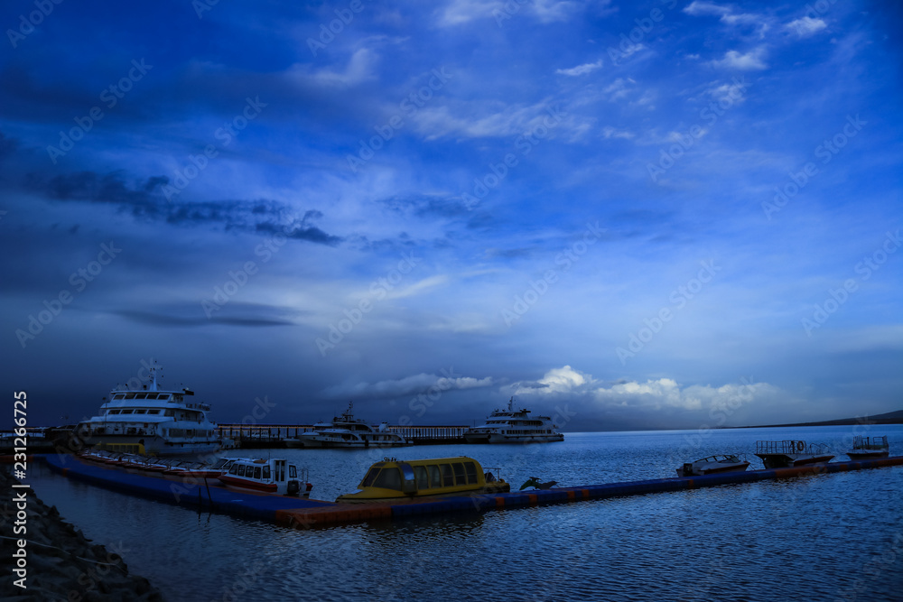 Naklejka premium Qinghai Lake