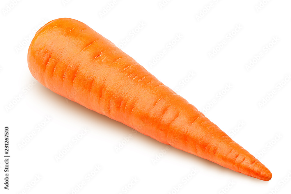 carrot isolated on white background, clipping path, full depth of field carrot isolated on white background, clipping path, full depth of field