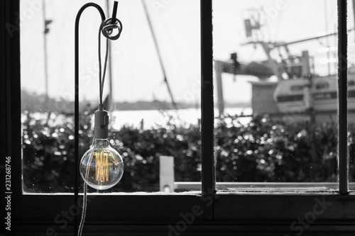 Single light bulb