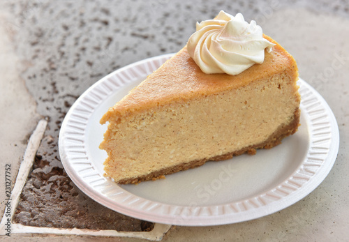 pumpkin pie cheesecake.
