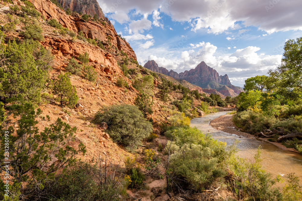 The Pa'rus Trail at Golden Hour