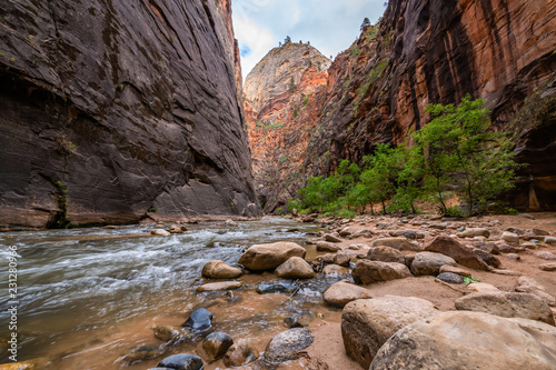 The Narrows of Zion photo