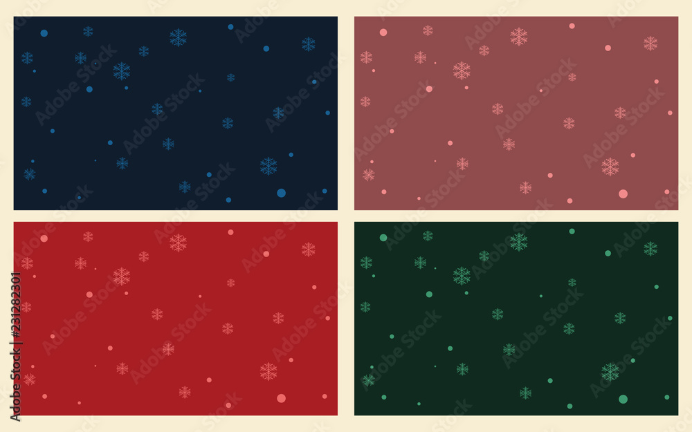 Christmas backgrounds vector illustration 