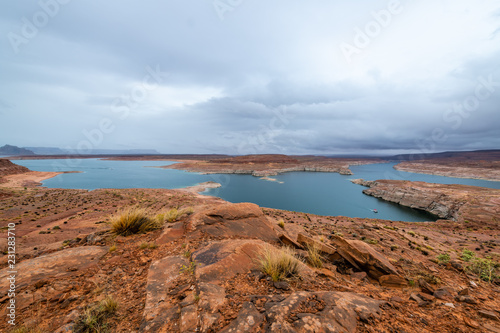 Storm over Lake Powell 