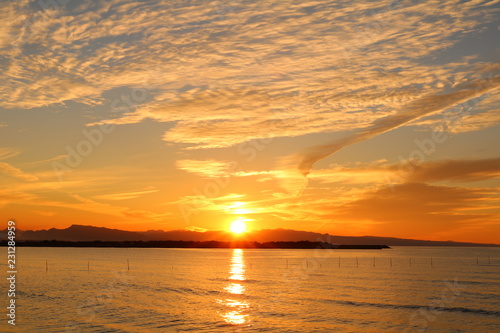 夕陽