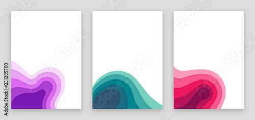 Trendy fluid design geometric background for party, banner, cover, print, promotion, greeting, ad, web page, header, landing, social media. A4 format size. Vector illustration