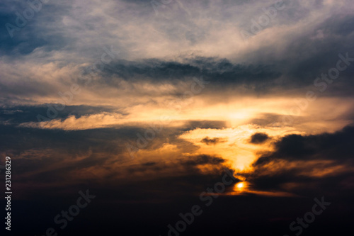 Fototapeta Naklejka Na Ścianę i Meble -  Dramatic vortex cloud