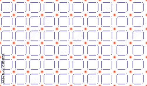 Collection and Pattern on the white background