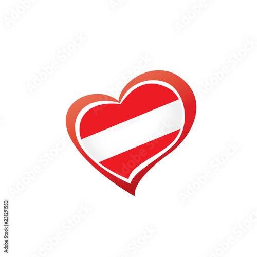Free Download Austria flag, vector illustration on a white background - GFXLoad