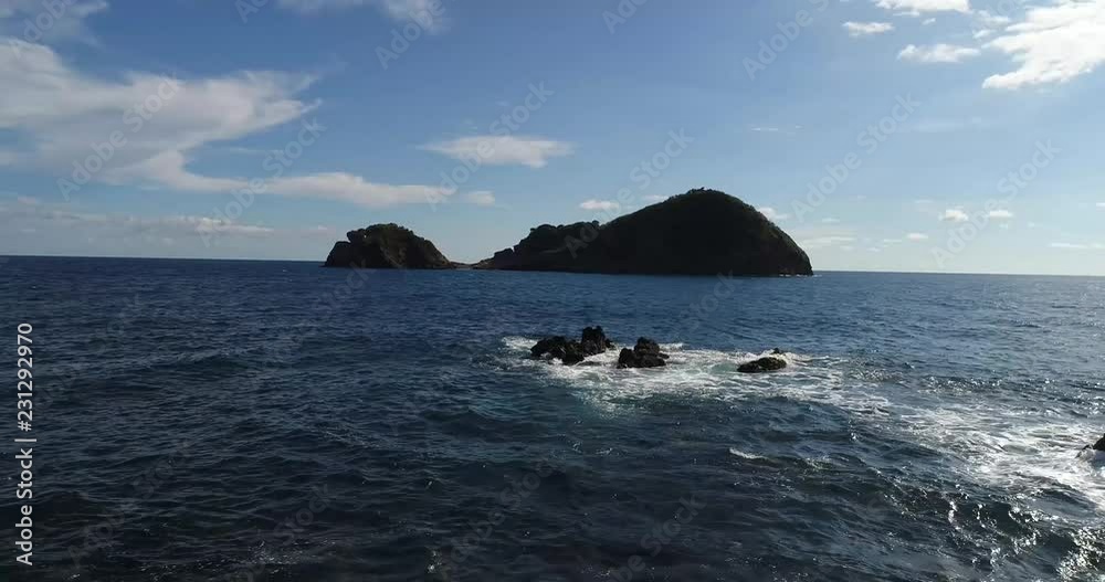 Isole Azzorre, volo con drone