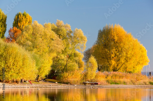 Herbstnachmittag am Bodensee in Allensbach