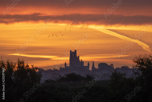 Dawn over Ely, 3rd October 2018 © Andrew