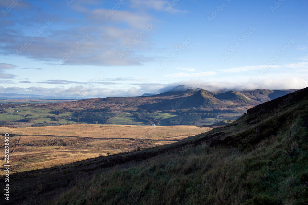 Beautiful Scottish mountains in Autumn Beautiful Scottish mountains in Autumn