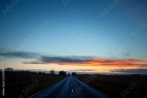 Country Road at Sunset © Judah