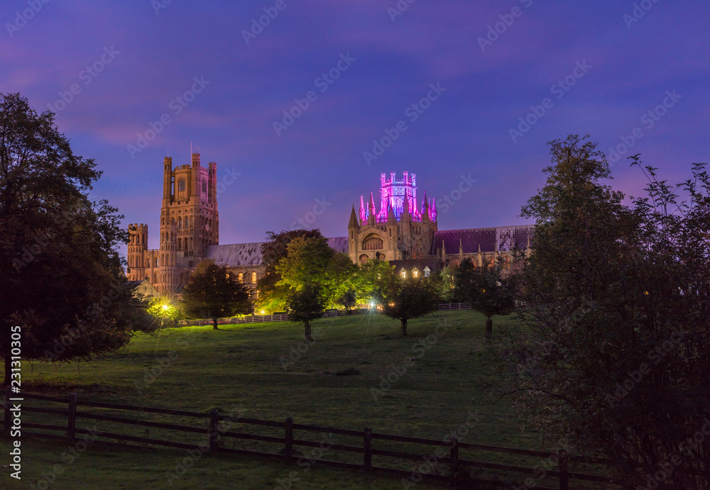 Sunset over Ely, 12th October 2017