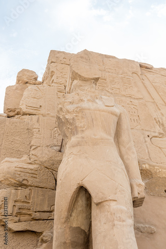 The temple in Karnak photo