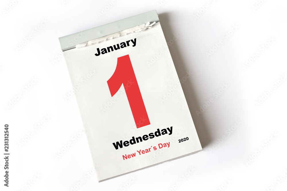 1. January 2020 New Years Day 1. January 2020 New Years Day