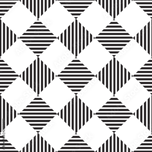 Seamless pattern of square shapes