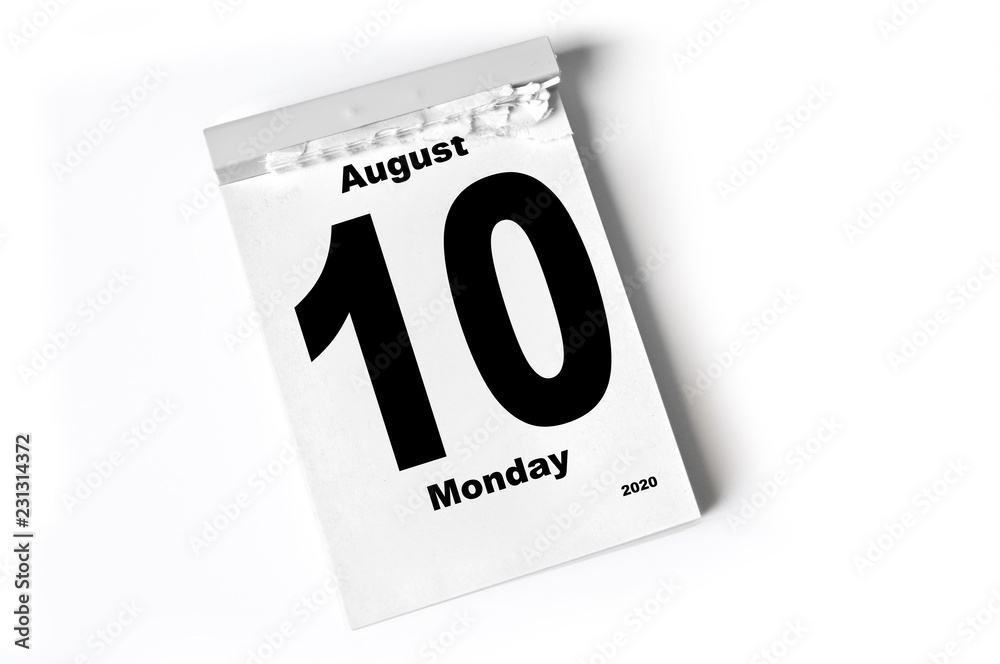 10. August 2020 10. August 2020