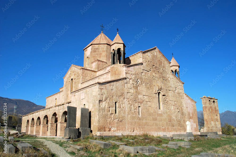 The Odzun Monastery in the Odzun village, the Lori Province, Armenia