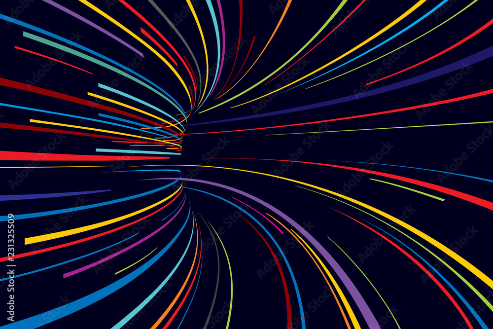 Abstract line vector background Stock Vector | Adobe Stock