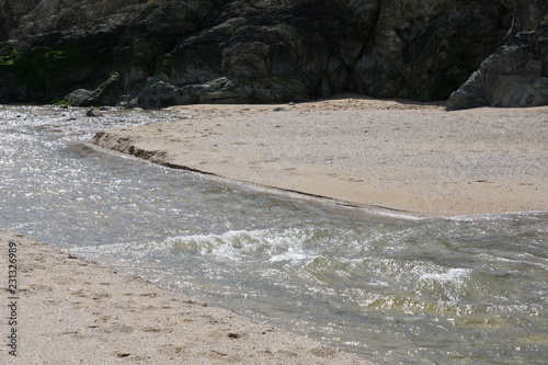 A Cornish beach