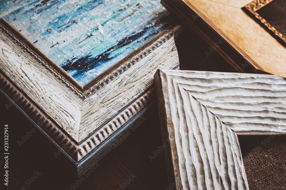 Different decorative frames for picture. Different decorative frames for picture.