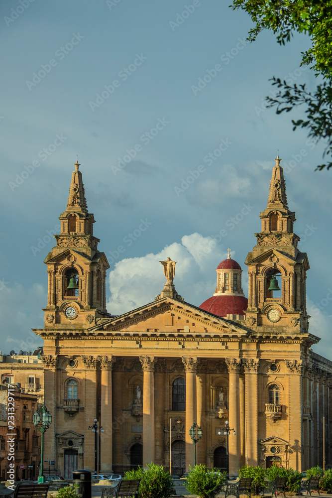 Naklejka premium Valetta