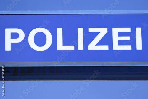 Polizeischild
