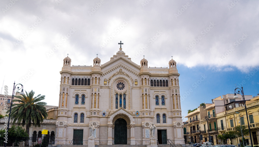 Church Cattedrale Maria Assunta, Reggio di Calabria, Southern Italy