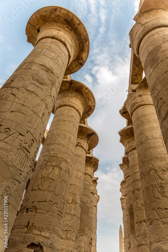 The temple in Karnak photo