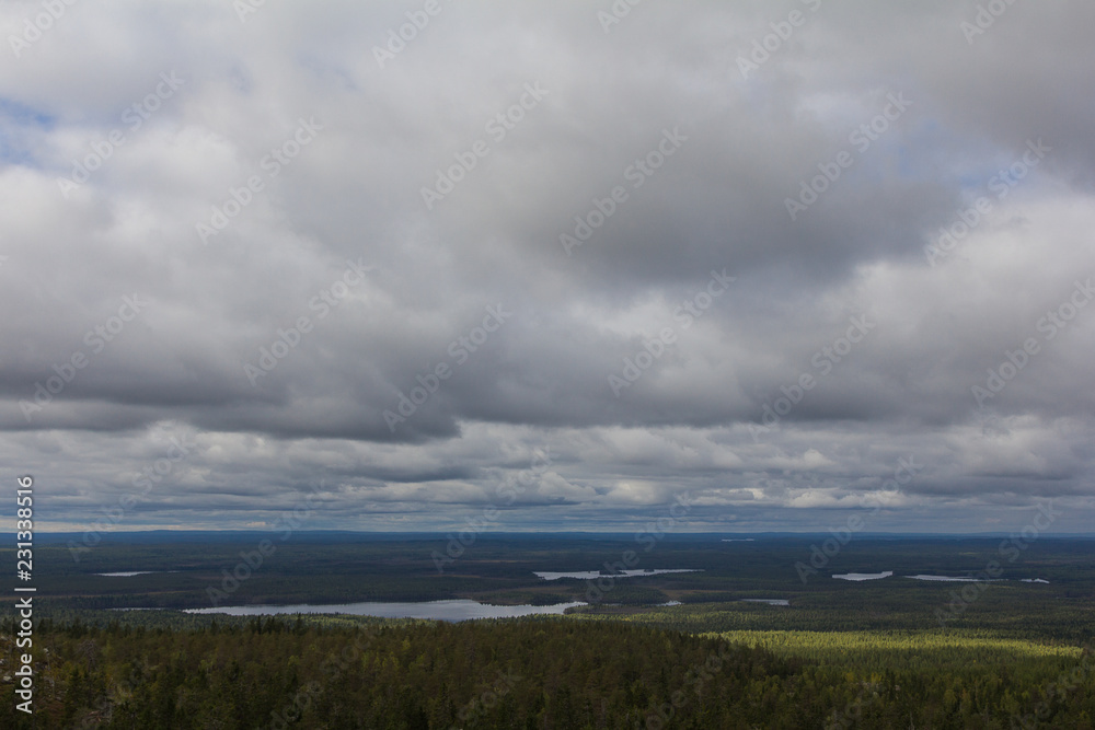 clouds over lake clouds over lake