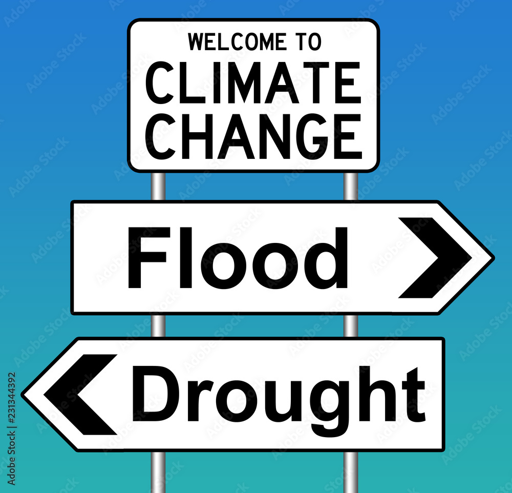 climate change flood drought