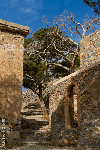 Die Lepra-Insel Spinalonga vor Kreta photo