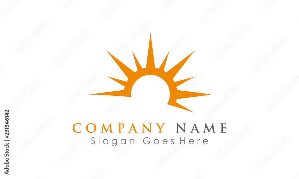 Fototapeta premium sun vector