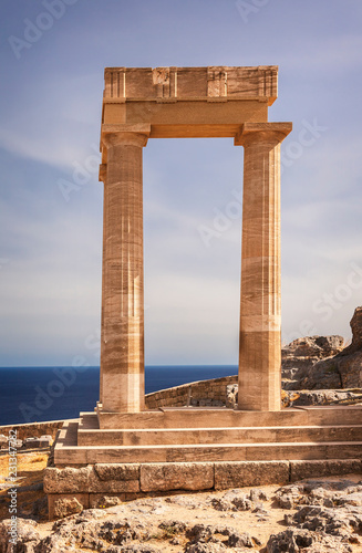 Ancient temple Lindos