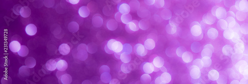 Purple bokeh abstract background