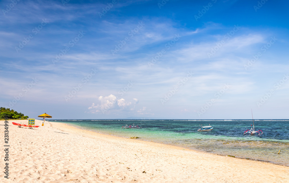 Paradise scenery on Bali island