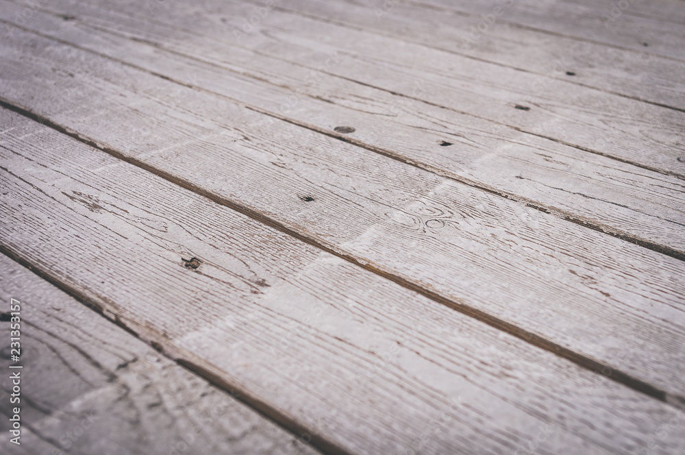 texture of the painted shabby wooden flooring made of boards, grunge background texture of the painted shabby wooden flooring made of boards, grunge background