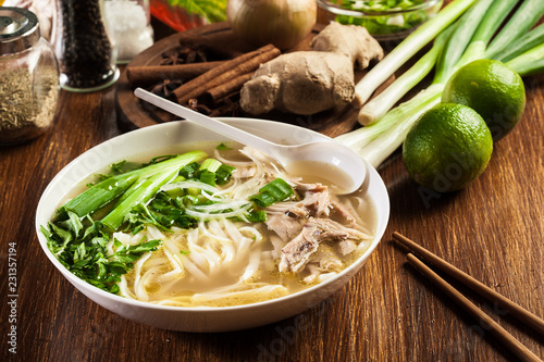 Pho Ga - chicken noodle soup