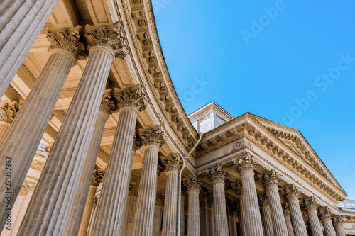 Columns of the Kazan Cathedral in Saint Petersburg