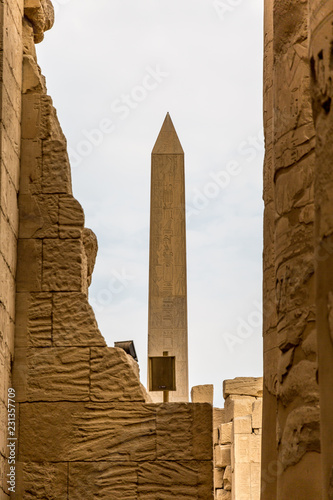 The temple in Karnak