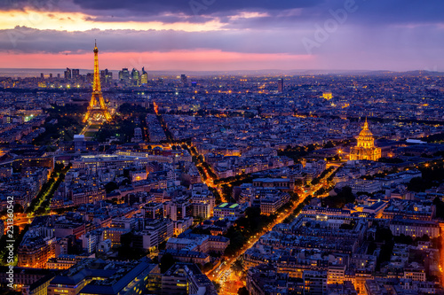Eiffel Tower landmark and historic